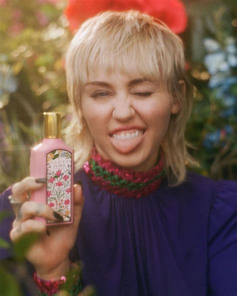 is miley cyrus in the gucci advert